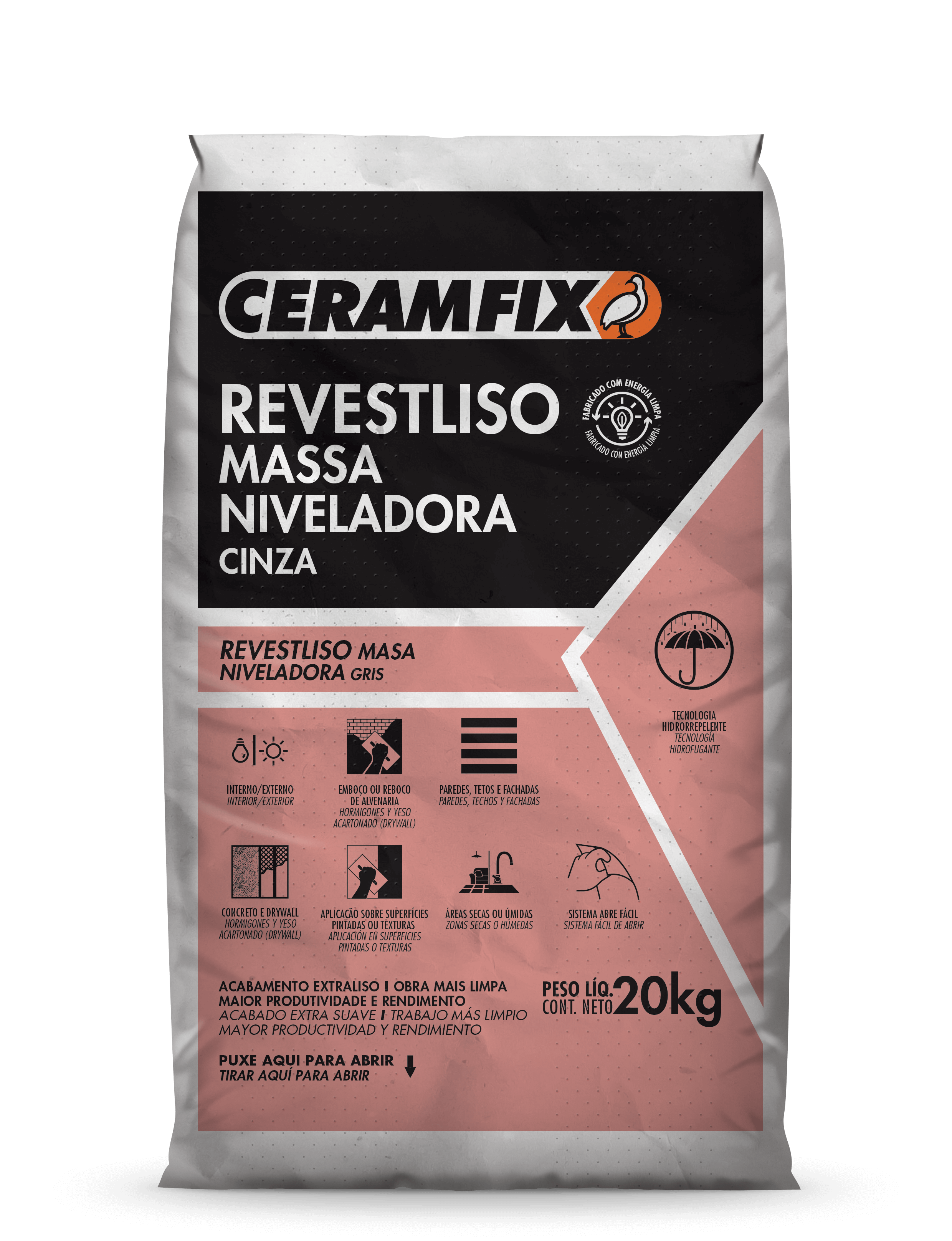 REVESTLISO MASSA NIVELADORA - Ceramfix