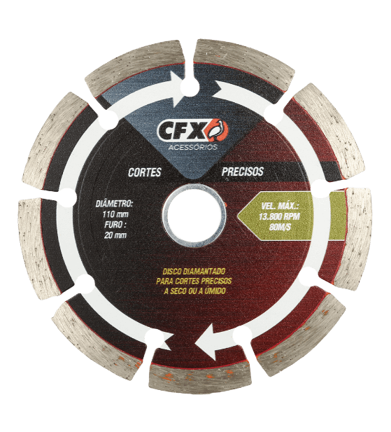 DISCO DE TUNGSTÊNIO PARA MULTI MATERIAIS - Ceramfix